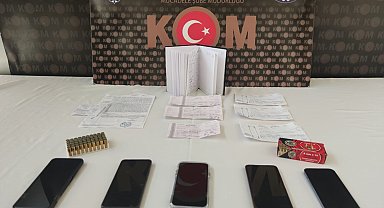 Kütahya'da tefecilik operasyonu, 6 şüpheli yakalandı