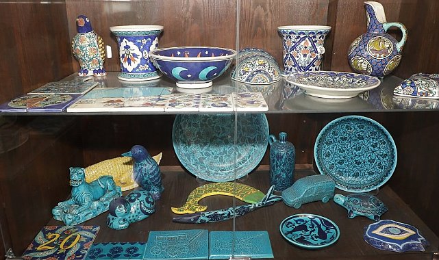Kütahya'nın kültürel mirası 'Sıtkı Olçar Çini Müzesi' sanatseverleri ağırlamayı sürdürüyor
