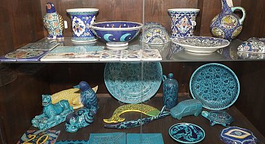 Kütahya'nın kültürel mirası 'Sıtkı Olçar Çini Müzesi' sanatseverleri ağırlamayı sürdürüyor