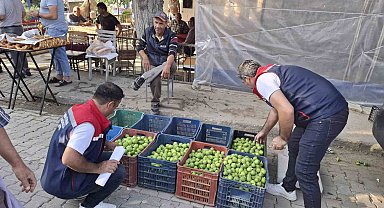 Kuyucak İlek Pazarı'nda denetim ve bilgilendirme