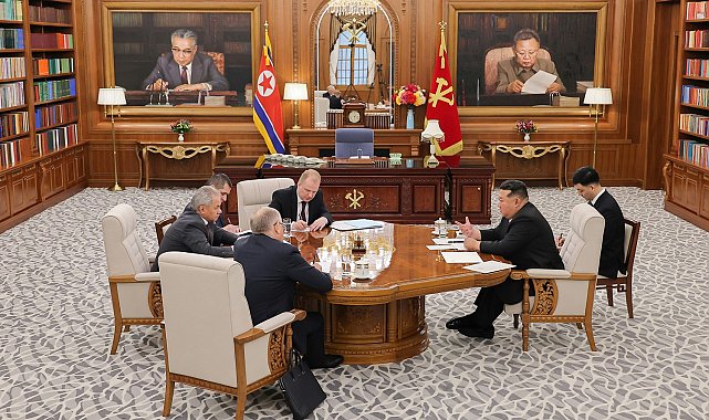 Kuzey Kore lideri Kim'den Şoygu'ya: "Rusya'yı gelecekte de koşulsuz destekleyeceğiz"