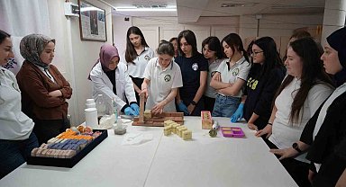 Lise öğrencileri kenevirin zararsız yüzü ile tanıştı, kenevirden sabun yaptı