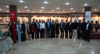 Lisede görev yapan 21 öğretmenden resim sergisi