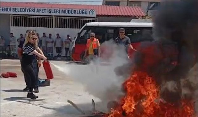MAKUT'a deprem ve afet eğitimi verildi