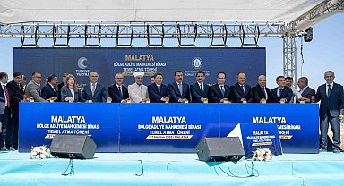 Malatya Bölge Adliye Mahkemesi'nin temeli Bakan Tunç'un katılımı ile atıldı