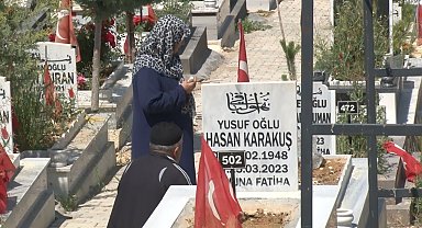 Malatya'da depremzedelerin hüzünlü bayramı