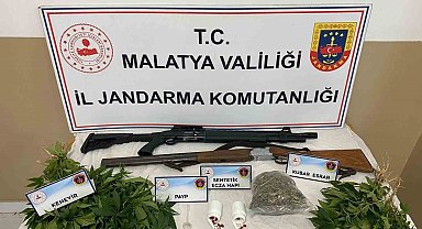 Malatya'da jandarmadan uyuşturucu operasyonu: 6 gözaltı