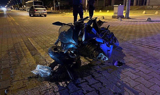 Malatya'da otomobil ile motosiklet çarpıştı: 1 yaralı