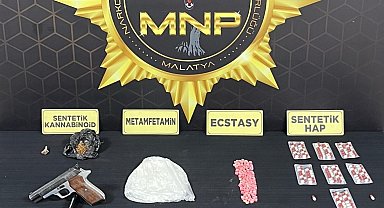 Malatya'da uyuşturucu operasyonu: 4 gözaltı