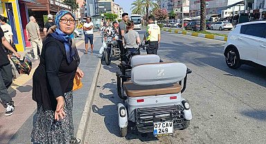 Manavgat'ta motosiklet kazası: 1 yaralı