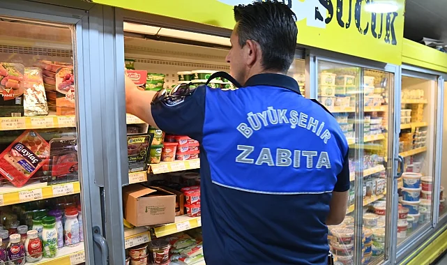 Manisa Büyükşehir Belediyesi'nden bayram öncesi yoğun denetim