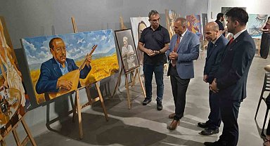 Manisa Güzel Sanatlar Lisesi'nden müzede yıl sonu resim sergisi