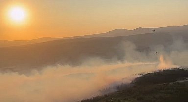 Manisa'daki orman yangınına müdahale tüm hızıyla devam ediyor