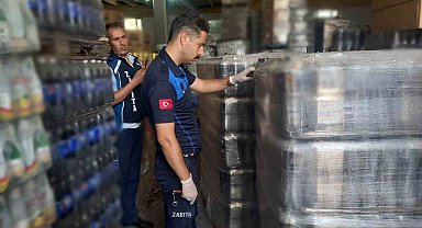 Mardin Büyükşehir Belediyesi zabıta ekipleri tarihi geçmiş ürünlere el koydu