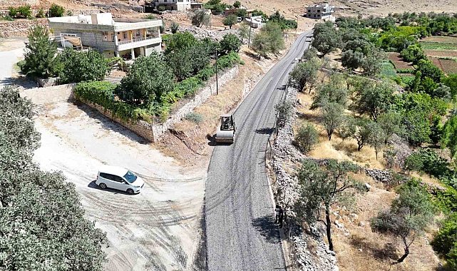 Mardin'de 20 yıllık yol sorunu çözüme kavuşturuldu
