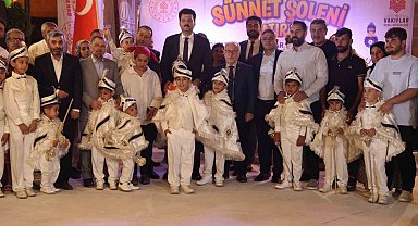 Mardin'de 26 çocuk için sünnet töreni düzenlendi