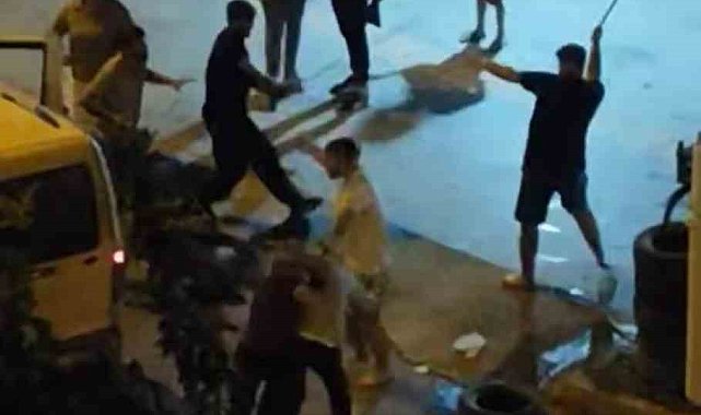 Mardin'de iki grup arasında sopalı kavga