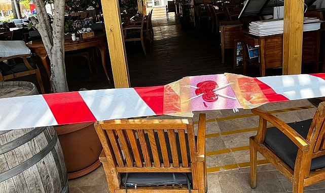 Marmaris'te kurallara uymayan mekanlar kapatılmaya devam ediyor