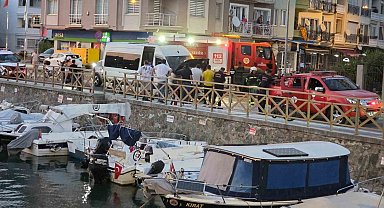 Marmaris'te minibüs yandı, can kaybı ve yaralı yok