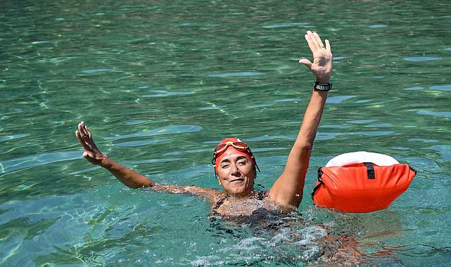 Master yüzücüler 38,5 kilometre kulaç atacak