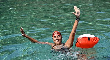 Master yüzücüler 38,5 kilometre kulaç atacak