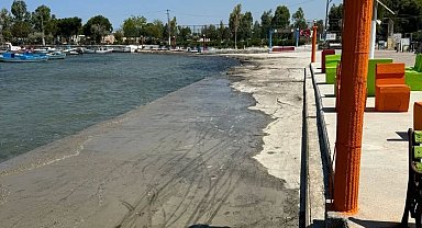 Mavişehir sahili temizlendi