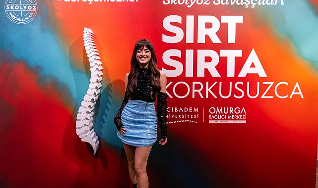 Melis Fis'ten skolyoz farkındalığı: Bu bir nazar boncuğu
