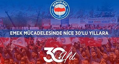 Memur-Sen 30'uncu yılında