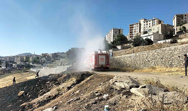 Menemen yapmak isteyen çocuklar yangına neden oldu