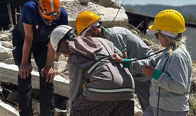 Merkezefendi Belediyesi Arama Kurtarma Ekibi afetlere karşı hazır