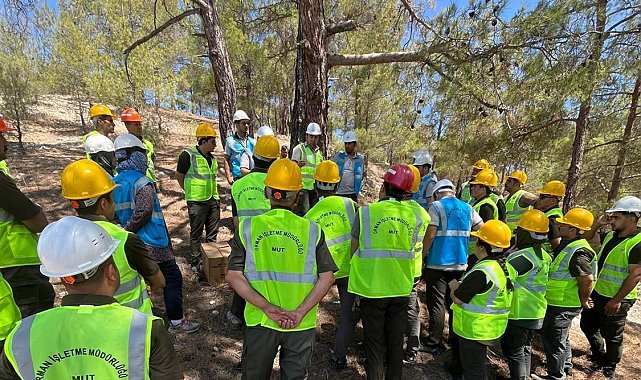 Mersin'de 'Orkod' eğitimleri devam ediyor