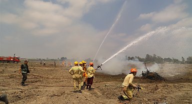 Mersin'de Orman Yangınlarına Karşı İşbaşı Eğitimleri tamamlandı