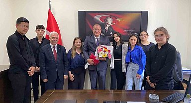 Meslek lisesi öğrencilerine teşekkür belgesi