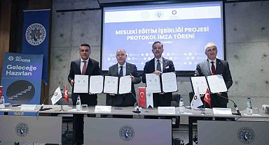 Mesleki eğitim protokolüne imza atan Denizli Sanayi Odası, Ege'de bir ilki gerçekleştirdi