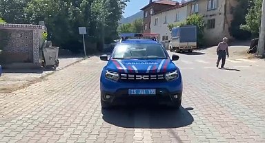 Mihalgazi'de orman yangınlarına karşı jandarmadan uyarı anonsları