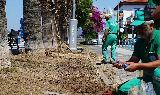 Milas Belediyesi, Güllük'te çalışmaları hızlandırıyor