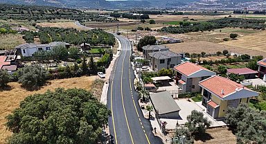 Milas Menteş yolu Kurban Bayramı öncesi tamamlandı