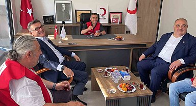 Milletveki Aldatmaz'dan Kızılay Başkanı yalçın'a ziyaret