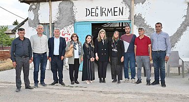 Milletvekili Ölmeztoprak, Doğanşehir'de üreticilerle buluştu