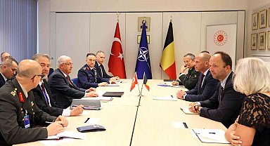 Milli Savunma Bakanı Güler Belçika Savunma Bakanı Francken ile görüştü