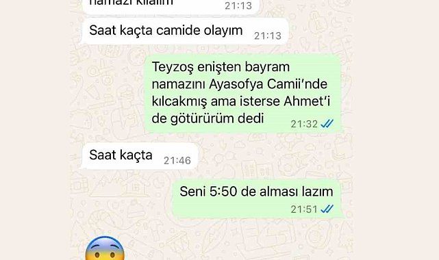 Minguzzi'nin teyzesinden duygulandıran bayram paylaşımı : "Bayram kime geldi"