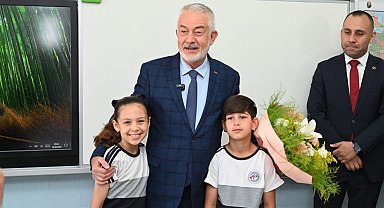 Minik yürekler davet etti, Başkan Başdeğirmen öğrencilerle buluştu