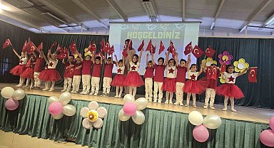 Minikler için yıl sonu mezuniyet töreni düzenlendi