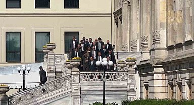 MİT Başkanı İbrahim Kalın, Çırağan Sarayı'ndan ayrıldı