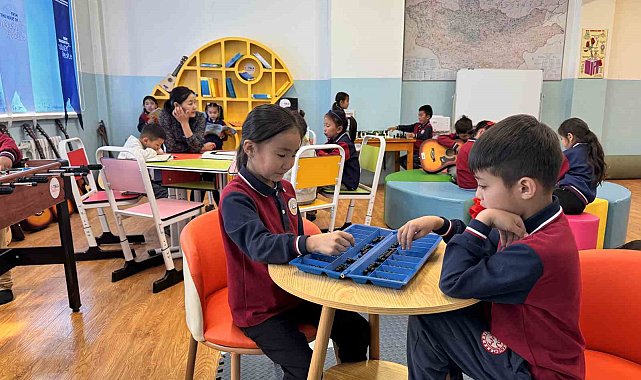 Moğolistan kırsalında yaşayan çocuklar için sosyal gelişim alanları oluşturuldu