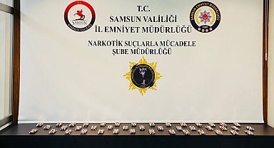 Motosiklette 2 bin 300 adet sentetik ecza ele geçirildi: 1 gözaltı