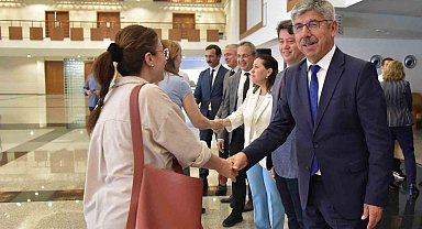 MSKÜ personeli bayramlaşma töreninde buluştu