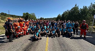 Muğla'da gerçeği aratmayan deprem tatbikatı