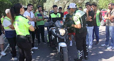 Muğla'da trafik güvenliği için "KASKOM" projesi geniş katılımla devam ediyor