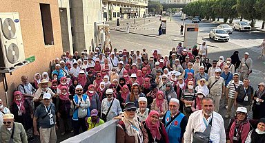 Muğla'dan Hacı kafilesi yurda dönüyor